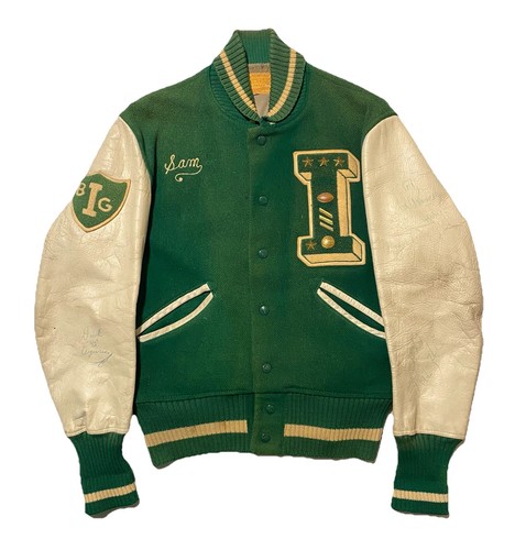 Vintage 1950’S H.L. Whiting Company Letterman’s Awards Men Varsity Jacket Sz 40