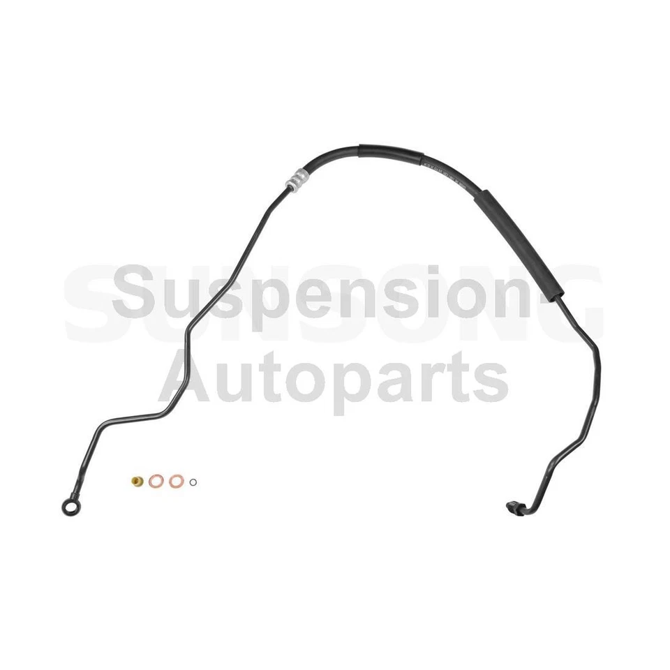 Sunsong Power Steering Pressure Line Hose Fits 1995 1996 1999 Volkswagen Cabrio - Изображение 2 из 4