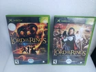 The Lord Of The Rings Game (Set Of 2) For Xbox*tested/working OEM LOTR *VINTAGE