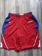 VTG ADIDAS Player Issued  SMU Mustangs Basketball Shorts Conference 2005? 2XL