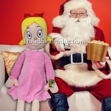 Cindy Lou Who Jumbo Plush, 48 Inches Tall, Christmas Display New