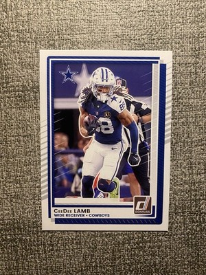 CEEDEE LAMB #29 2025 PANINI DONRUSS COWBOYS