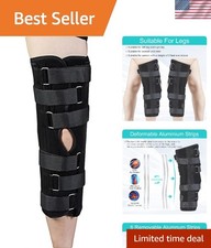 Unisex Knee and leg immobilization Stabilizer for Post Surgery Recovery,Knee ...