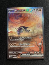 Great Tusk ex 246/198 Special Illustration Rare Scarlet & Violet Pokemon on eBay