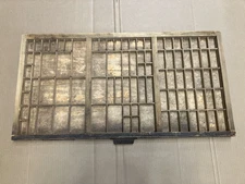 Hamilton Mfg Co Printers Tray Letterpress Drawer Wood 89 Compartments