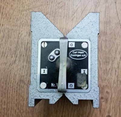 Magnet/Spannprisma Magnetblock - 100 x 65 x 75 mm - schaltbar + V BLOCK m Klemme