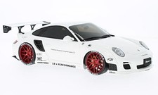 GT Spirit 1/18 Porsche 911 997 LB Performance 2010 White Exclusive Resin Model N