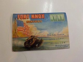 WW2 Picture Book Fort Knox Kentucky Tank Weapons Booklet Militaria WW II WWII