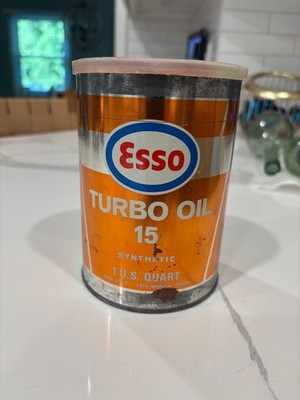 ESSO TURBO OIL 15 Can 1 Quart Exxon