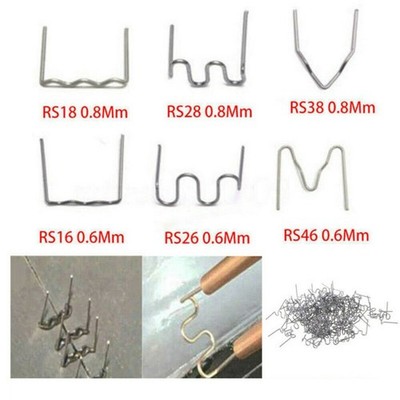 0.6/0.8mm Hot Stapler Staples Plastic Welder/Car Bumper Repair Kit Quality Hot