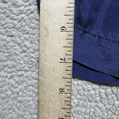 New York Studio Shorts Damen Medium Plissee 100 % Seide blau Stretch hoher Bund - Bild 13 von 13