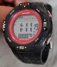 ARMITRON ~ PRO SPORT ~ MEN'S DIGITAL WRISTWATCH - WORKING