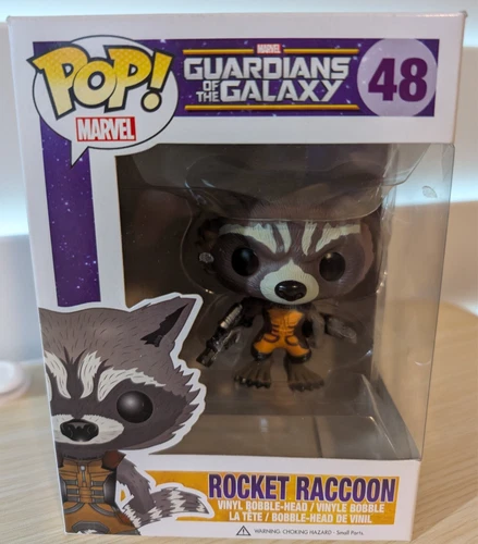 Funko Pop! Vinyl: Marvel - Guardians of the Galaxy. Rocket Raccoon # 48 NEW
