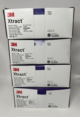 3M Xtract Cubitron II SANDING DISC 710W - 50 PACK 66527 120+ Grit (4) Boxes 