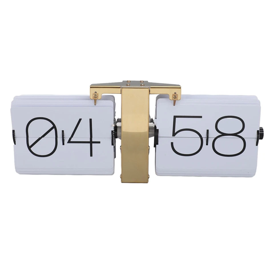 (Gold Frame And White Page PT Font) Smooth Retro Mechanical Flip - Image 3 of 4