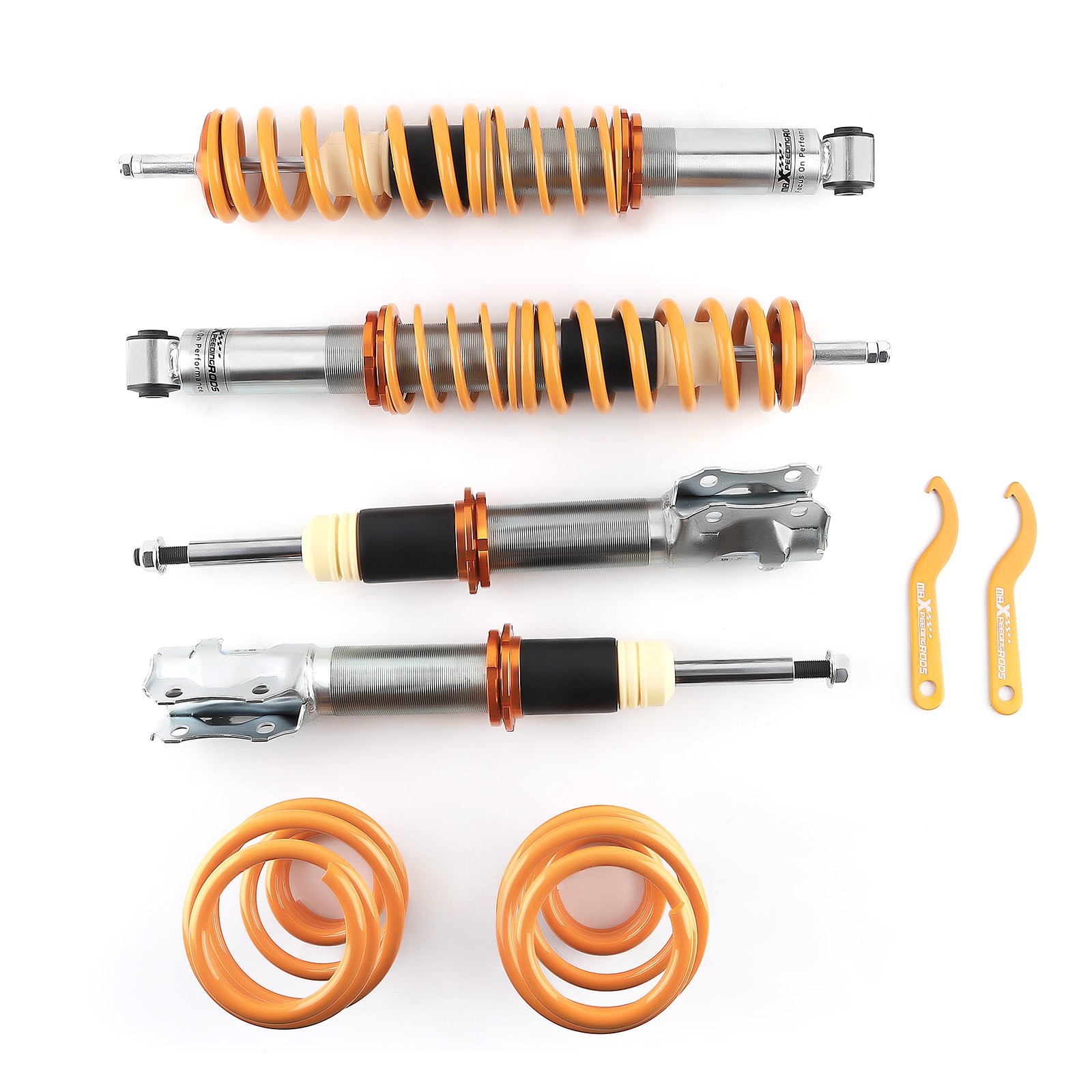 Street Coilovers For VW Polo 6N Cordoba Ibiza 6K Height Adjustable Susp...