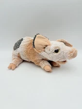 Folkmanis Grunting Pig Puppet Full Body Squeal Sound TESTED WORKS