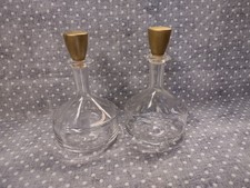 coppia ampolla 0,20 cl. in vetro trasparente, decanter??? olio/aceto???