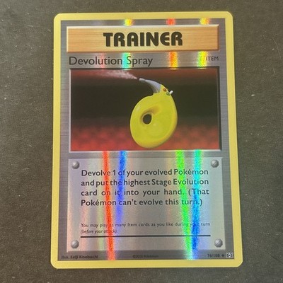 Devolution Spray 76/108 Pokemon XY - Evolutions Reverse Holo