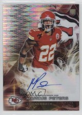 2015 Topps Platinum Rookies Pulsar Refractor /50 Marcus Peters #AR-MP Auto 0af