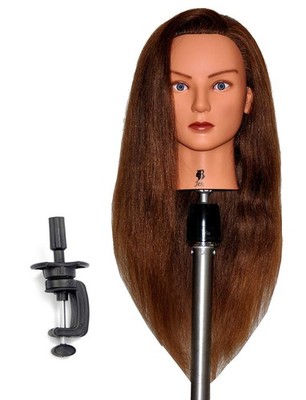 Zvena Beauty 24'' Human Hair 24 Inch (Pack of 1), MEDIUM BROWN (JEN+C)