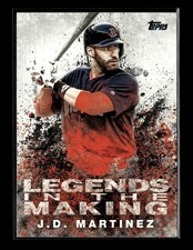 2018 Topps Update Series - Legends in the Making J.D. Martinez #LITM-18