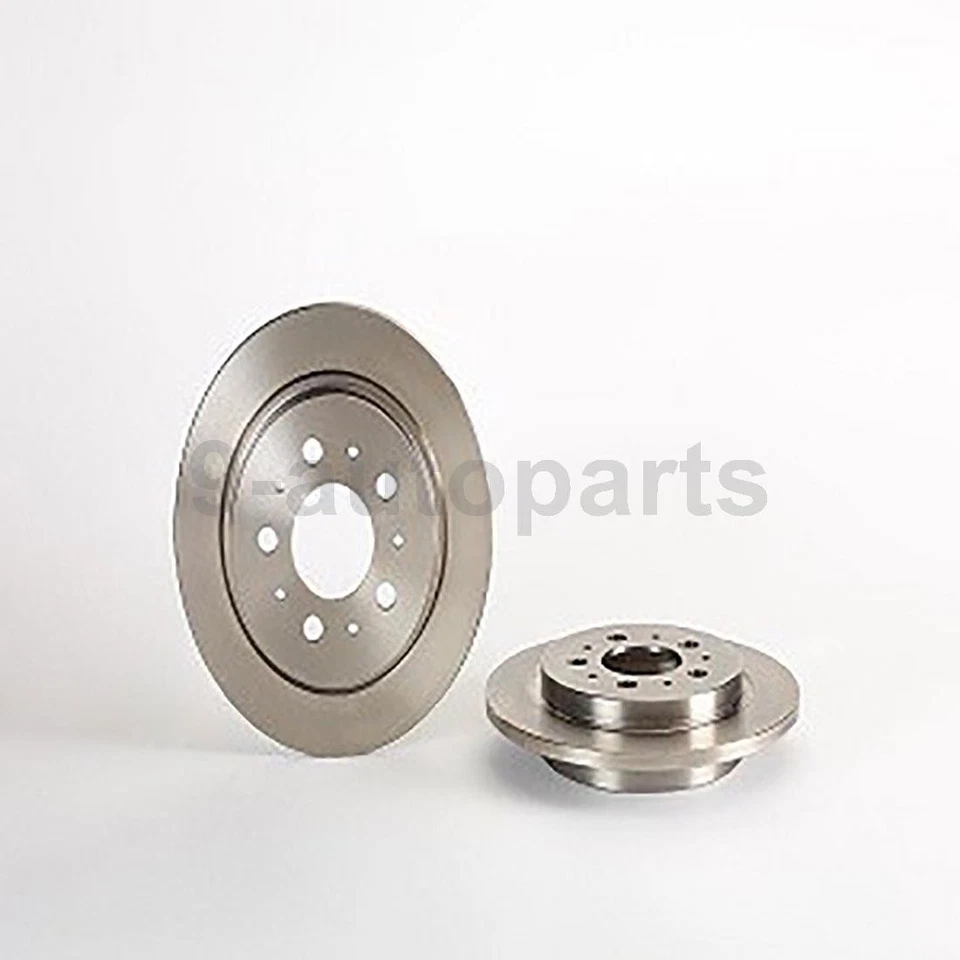 Kit de frenos traseros Brembo rotores de disco pastillas de cerámica para Volvo 760 1990 Foto 3 de 4