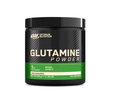 Optimum Nutrition Glutamine Powder, 630 g Dose, Unflavoured
