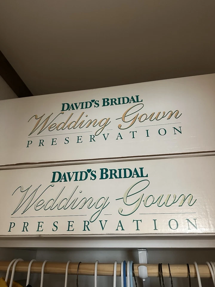 Vestido de novia original de la novia de David. Sin tirantes, talla 10-14 Foto 3 de 3