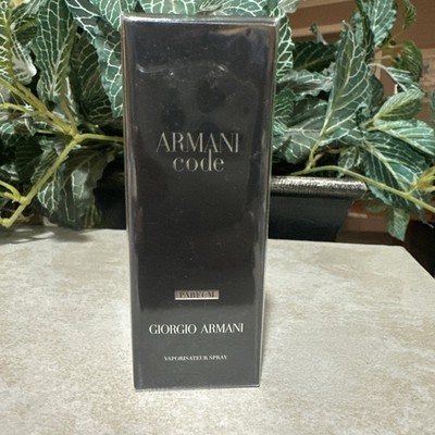 Armani Code Giorgio Armani Parfum 0.5 Fl. Oz. 15 Ml. Travel Size Spray.