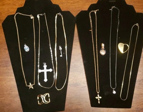 Vintage Costume Jewelry, Necklaces And Pendants!!! Fun Items.