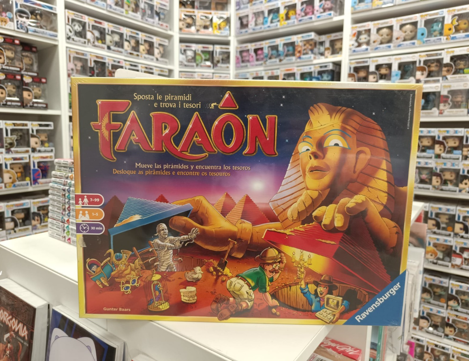 FARAON GIOCO DA TAVOLO RAVENSBURGER EDIZIONE ITALIANA NUOVO SIGILLATO