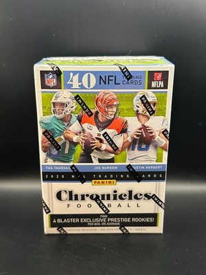 2020 Panini Chronicles NFL Football Sealed Blaster Box Burrow Herbert RC?