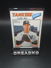 2026 Topps Heritage #123 Luis Gil New York Yankees