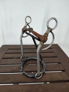 Vintage Ruwart/Rowart Loomis Shank Copper Broken Mouth Bit