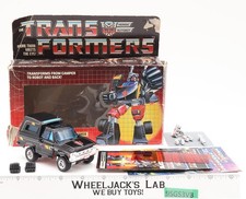 Trailbreaker 100 Complete Boxed 1984 Vintage Hasbro G1 Transformers Figure