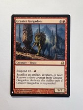 Greater Gargadon - MTG The List: Modern Masters - NM