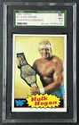 HULK HOGAN SGC 7.5 (86) 1985 TOPPS WWF PRO WRESTLING STARS #1 ROOKIE RC 002