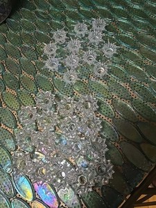String Christmas Light Reflectors Plastic  2 Styles Lot of 29 Vintage