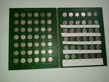 Roosevelt Dimes Complete 1946-1964 Silver Set of 48 Coins + 30 Clad 1965-1981-P