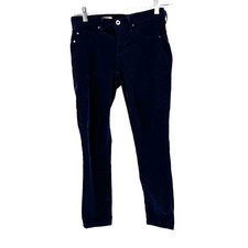 AG Adriano Goldschmied The Legging Super Skinny Corduroy Pants Women's 26 Blue