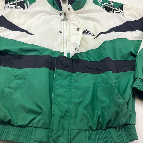 NFL Pro Line APEX One Vintage NEW YORK JETS Jacket Embroidered Logo Size XL - Picture 10 of 23