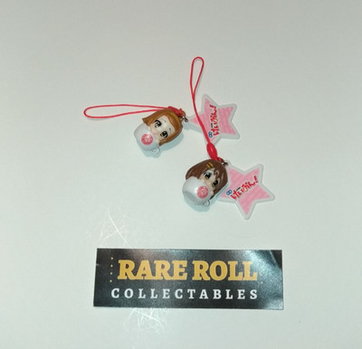 Eiga K-On! Movie Promo Ritsu & Tainaka Ui Hirasawa Anime Cell Phone Charms 2012