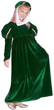 Velvet Renaissance Princess Medieval Halloween Festival Costume 4/6 Small