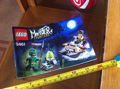 Lego Anleitung Monster Fighters Merman Lair 9461 Offcial