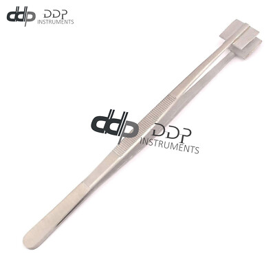 1 Piece Mashing Tweezers Glass Work Bead Masher Tweezer 8'' Lampworking