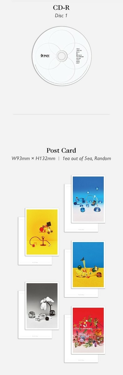K-POP LEE HI 3rd Album [4 ONLY] CD+80p Photobook+5p Card+
