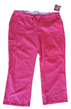 Divine Curves Scrub Pants, Hot Pink, Size 2X, Style VW-826-HP, New with Tags