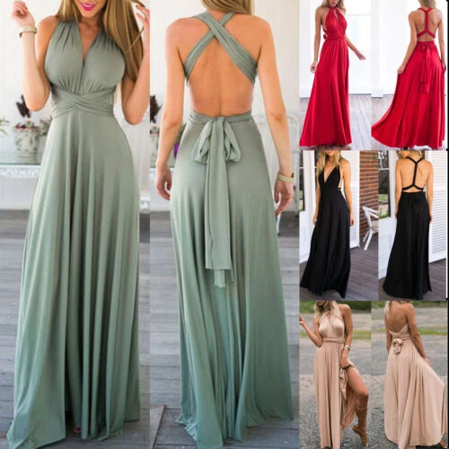 Polyester Wrap Dresses