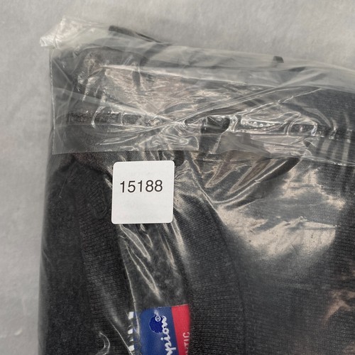 Champion Mens 2XL Pullover Sweatshirt Grey Fleece Crew Neck Embroidered - Picture 12 of 12